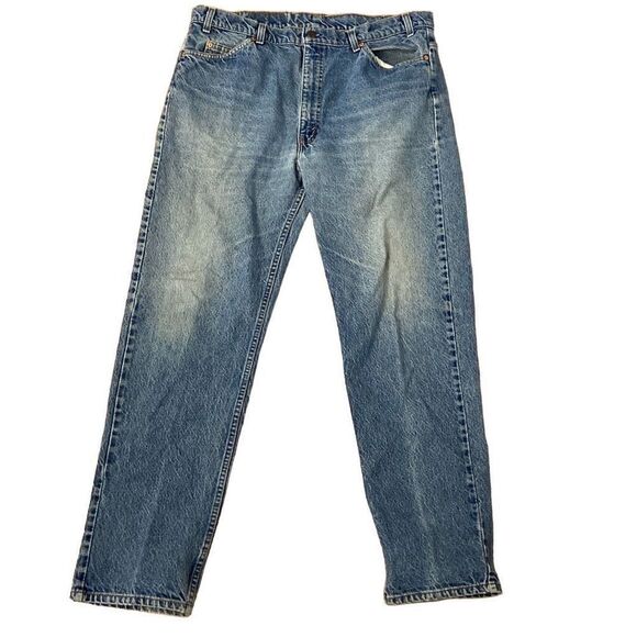 Levi’s 505 Vintage Orange Tab Jeans Size 40x32 - Picture 1 of 5